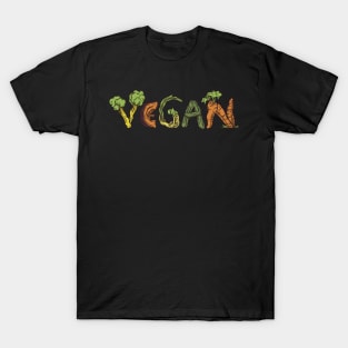 Vegan Art for Vegetarian T-Shirt